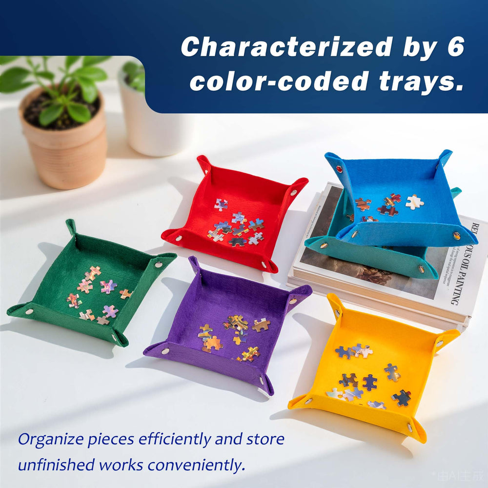 Tektalk puzzle-board lightweight portable design for easy transport