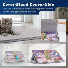 Tektalk puzzle-board multi-angle stand adjusts for comfortable viewing