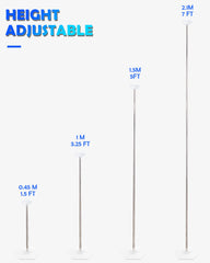 TEKXYZ easy assembly and disassembly for quick party setup.