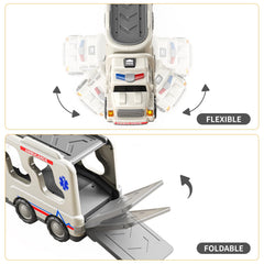 TEMI city heroes police car toy for role play and adventures