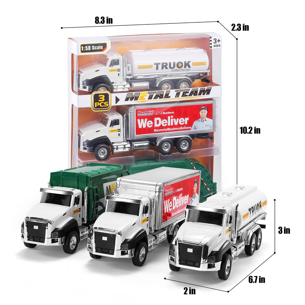 TEMI oil tanker diecast model with movable parts for tactile exploration