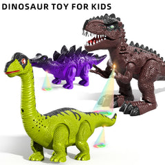 TEMI 3-pack group shot of dino toys in bright colors for toddlers.