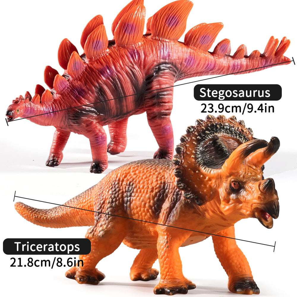 TEMI Tyrannosaurus Rex figure with bold colors promotes imaginative play and storytelling.