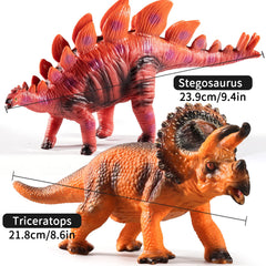 TEMI Tyrannosaurus Rex figure with bold colors promotes imaginative play and storytelling.