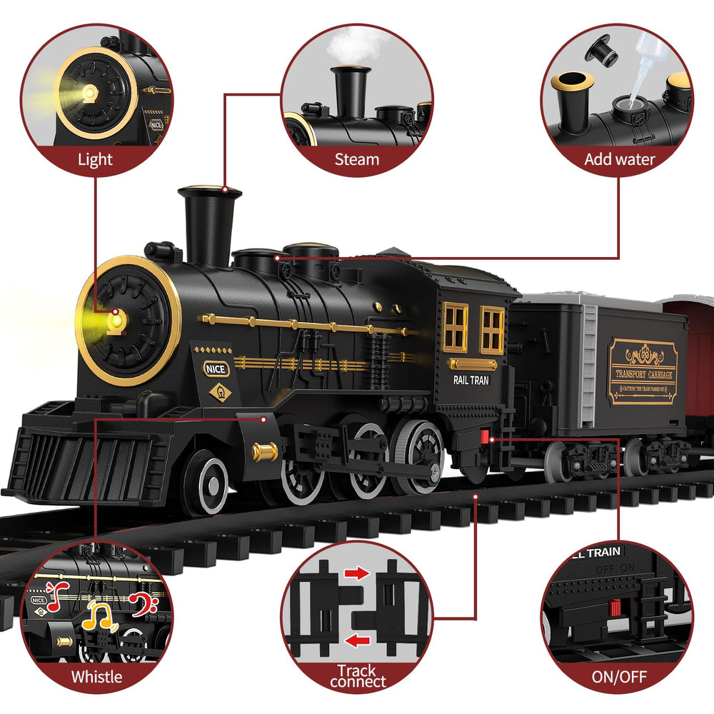 TEMI train set passenger carriage for social storytelling
