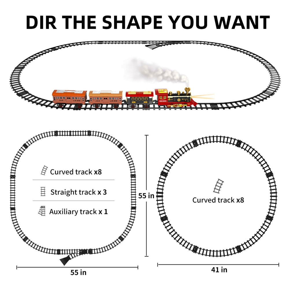 TEMI Train Set passenger coach enhances imaginative journeys