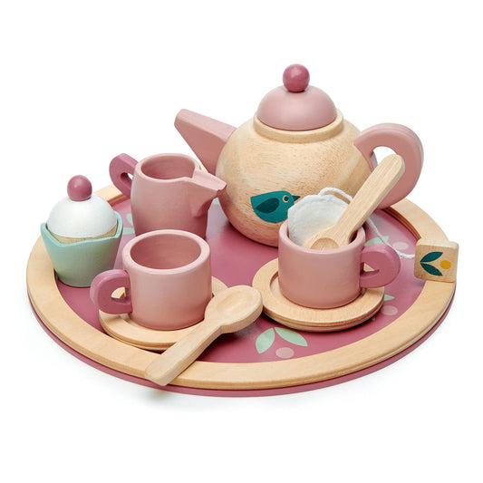 Tender Leaf Toys Birdie Tea Set teapot for imaginative pretend tea time.