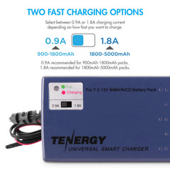 Tenergy Smart Battery Charger for airplanes, reliable power for model aircraft.