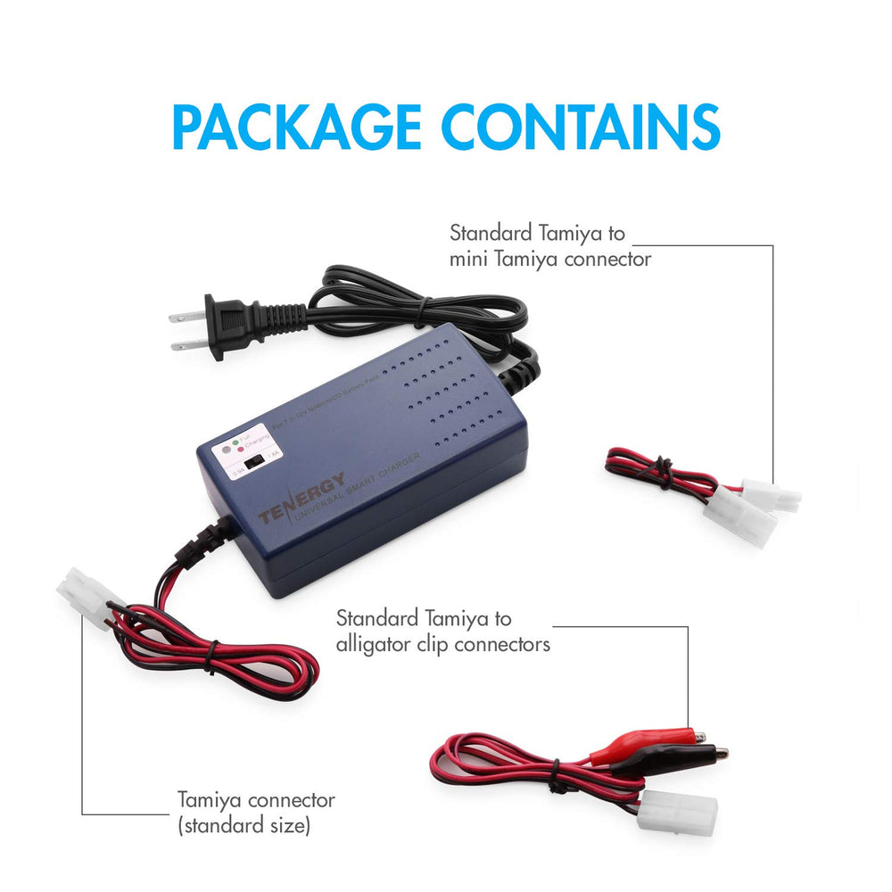 Tenergy Smart Battery Charger for airsoft, compact power on the go.