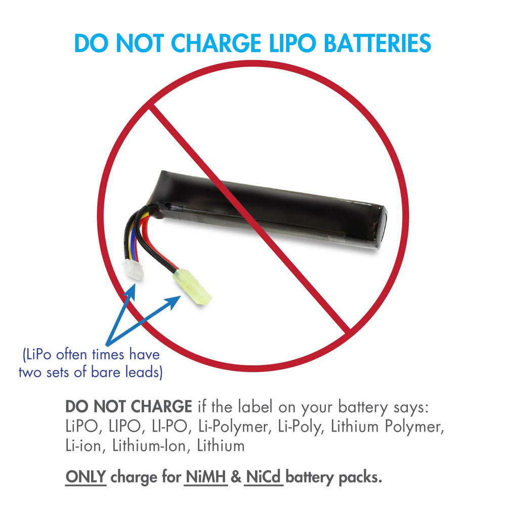 Tenergy Smart Battery Charger includes Tamiya adapters for versatile setups.