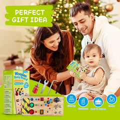 TenFans Busy Board comes in gift-ready packaging for birthdays and holidays.