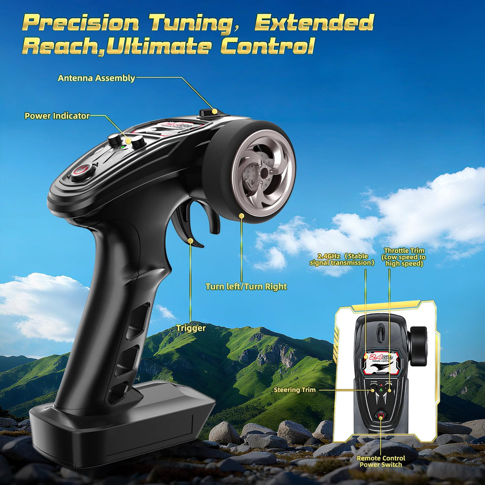 TENSSENX gift-ready RC car offers memorable fun for all ages