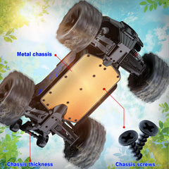 Tenssenx RC Truggy LED light controls enable night missions.
