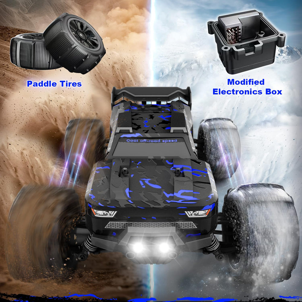 Tenssenx RC Truggy waterproof electronics support reliable rides in wet conditions.
