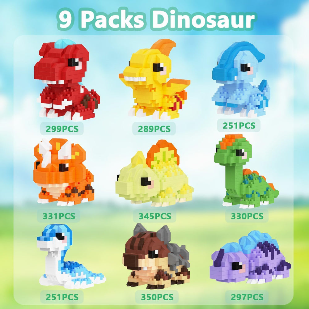 TENYEAH miniature dinosaur gift pack ideal as party favors or birthday gifts