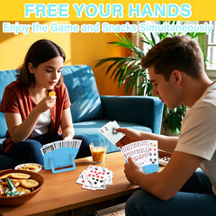 Tenyond card holder senior-friendly-design accommodates players with limited grip.