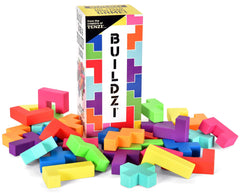 TENZI BUILDZI blocks on table ready for fast stacking fun