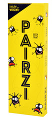 TENZI PAIRZI card game cover with vibrant critter artwork for fast family fun