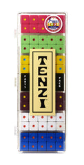 TENZI Party Pack dice set packaging and case for quick setup.