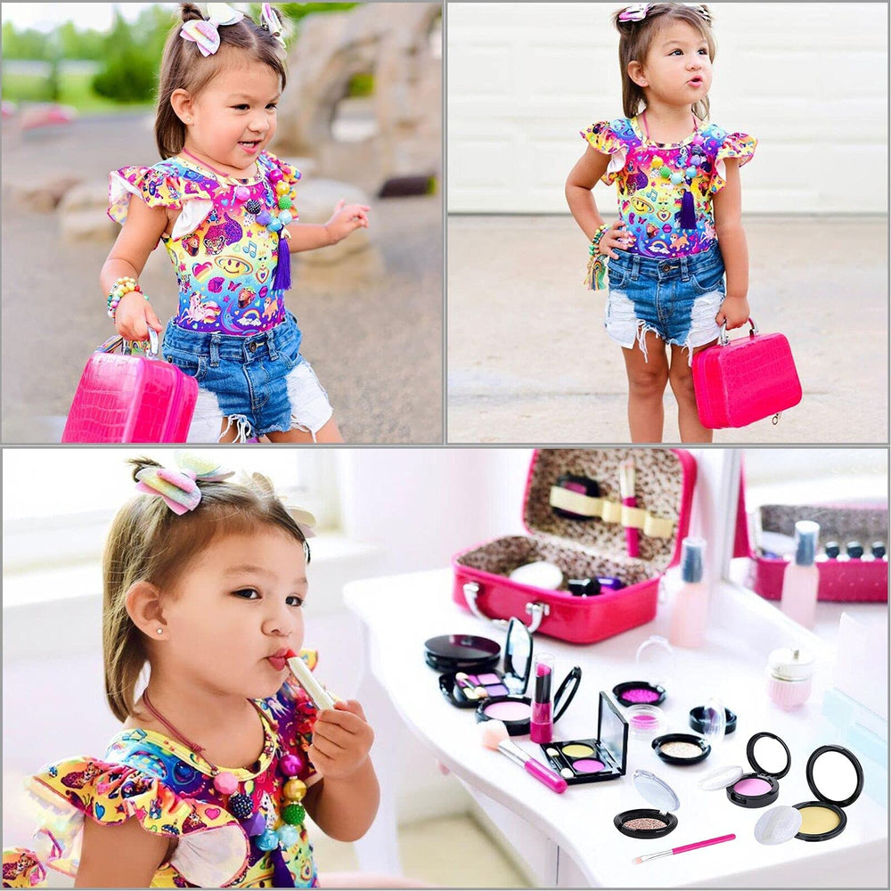 Tepsmigo pretend makeup kit lipstick in a safe, kid-friendly design for role play
