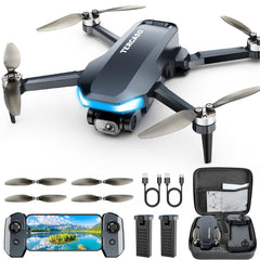 Tercaso GPS Drone folded in carry case for portable travel and quick flights