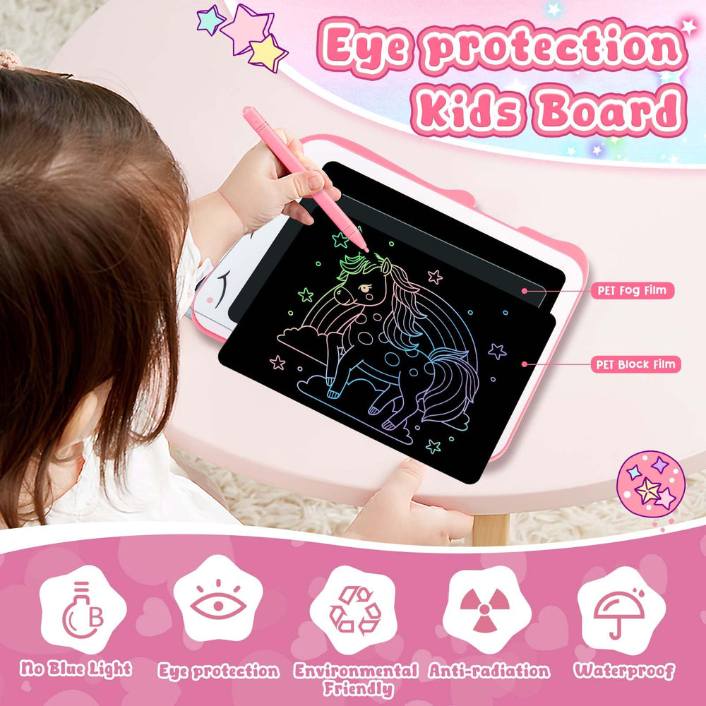 Teriph kid-safe drawing board with durable ABS shell for sturdy use
