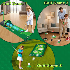 Terramus adjustable toy clubs designed to fit kids aged 2 to 7.