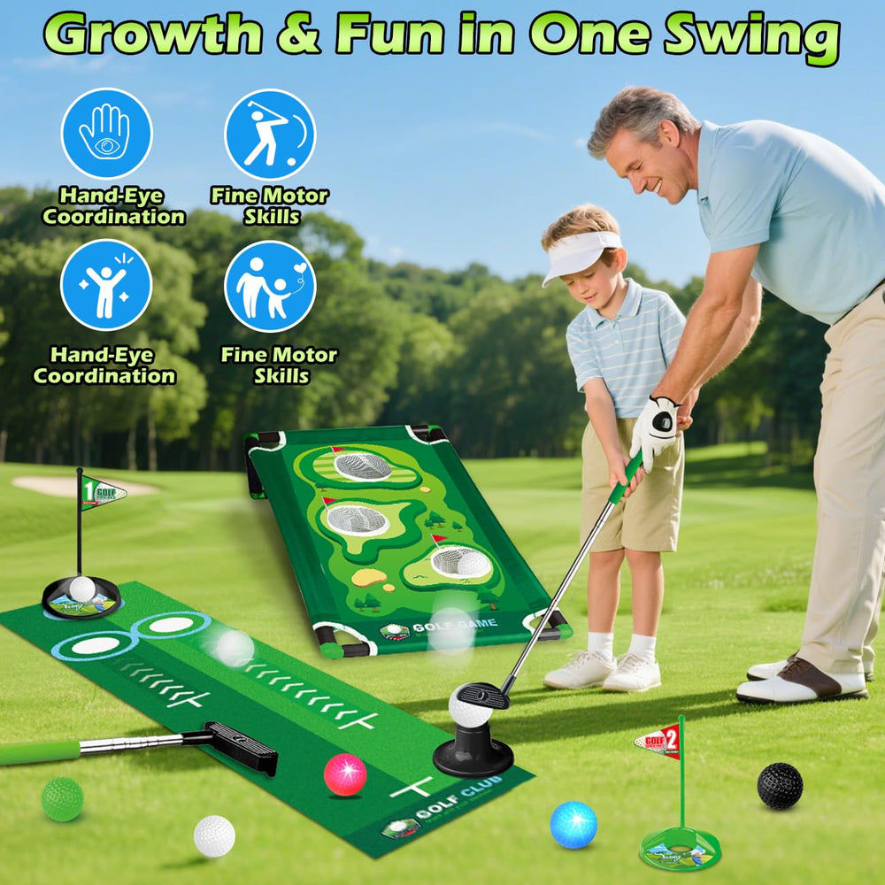 Terramus glow-in-the-dark balls for easy retrieval and extended play.