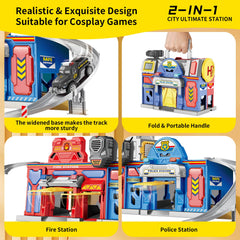 Terrarmus fire truck enabling imaginative emergency response play