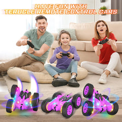Terucle RC car offers easy operation for kids and family fun.