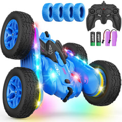 Terucle remote control car with strip lights enhances night play and visibility.