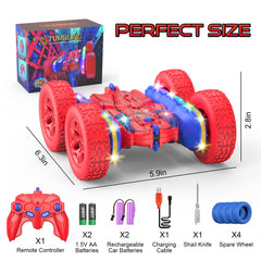 Terucle Spider RC Car durable body withstands bumps on various surfaces.