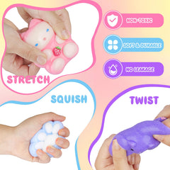 TETEMUN taba hamster set with cheese accents for tactile fun