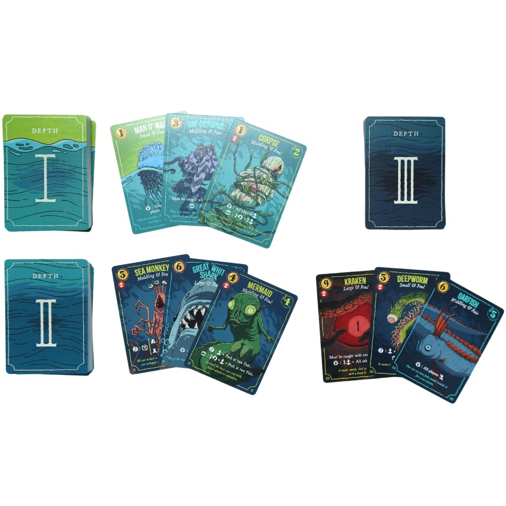 Deep Regrets evocative artwork by Tettix Games supports an atmospheric fishing experience.