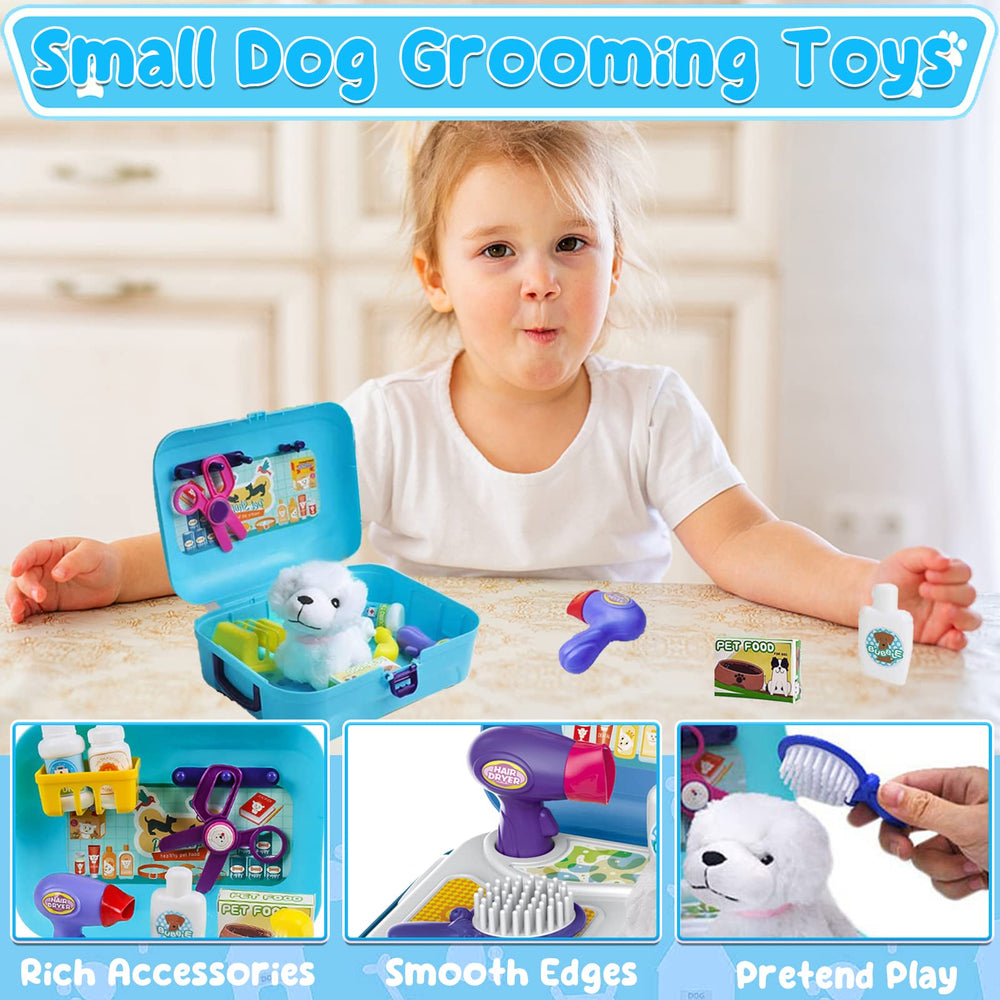 TEUVO Pet Care Playset medication bottle invites caring treatment pretend play