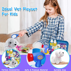TEUVO Pet Care Playset pet carrier backpack ideal for portable pretend play adventures
