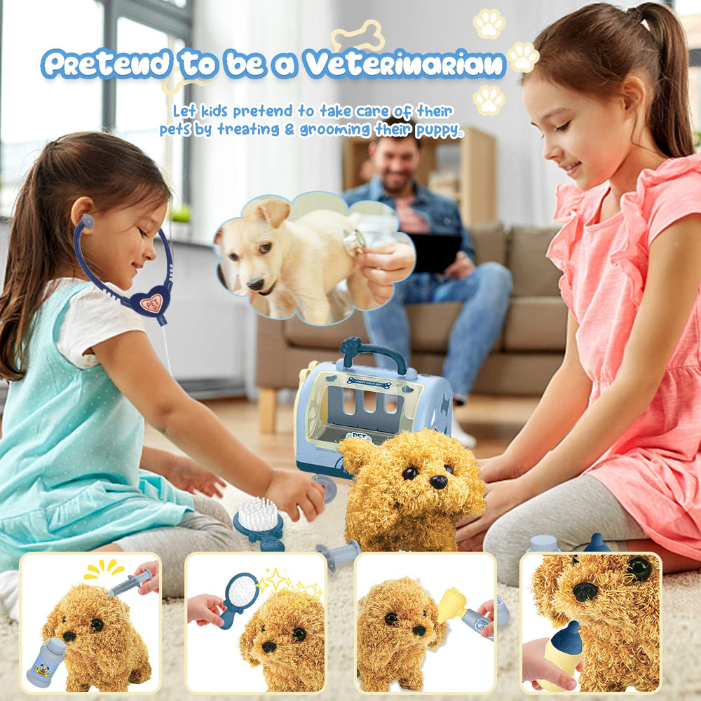 TEUVO Pet Care Playset Stethoscope supports realistic exam-themed playtime.