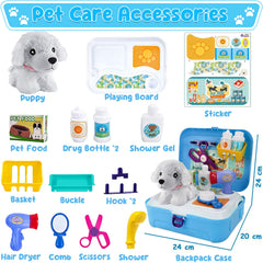 TEUVO Pet Care Playset stethoscope supports realistic vet-themed play moments