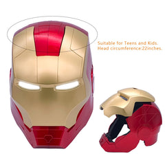 Tevigo glow-eyes helmet makes dramatic entrances at parties.