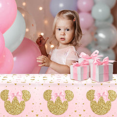 Tewess roll and cleanup tablecloth minimizes mess after events.