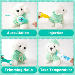 TEWIWAP Doctor Kit ear speculum boosts pretend exams and curiosity