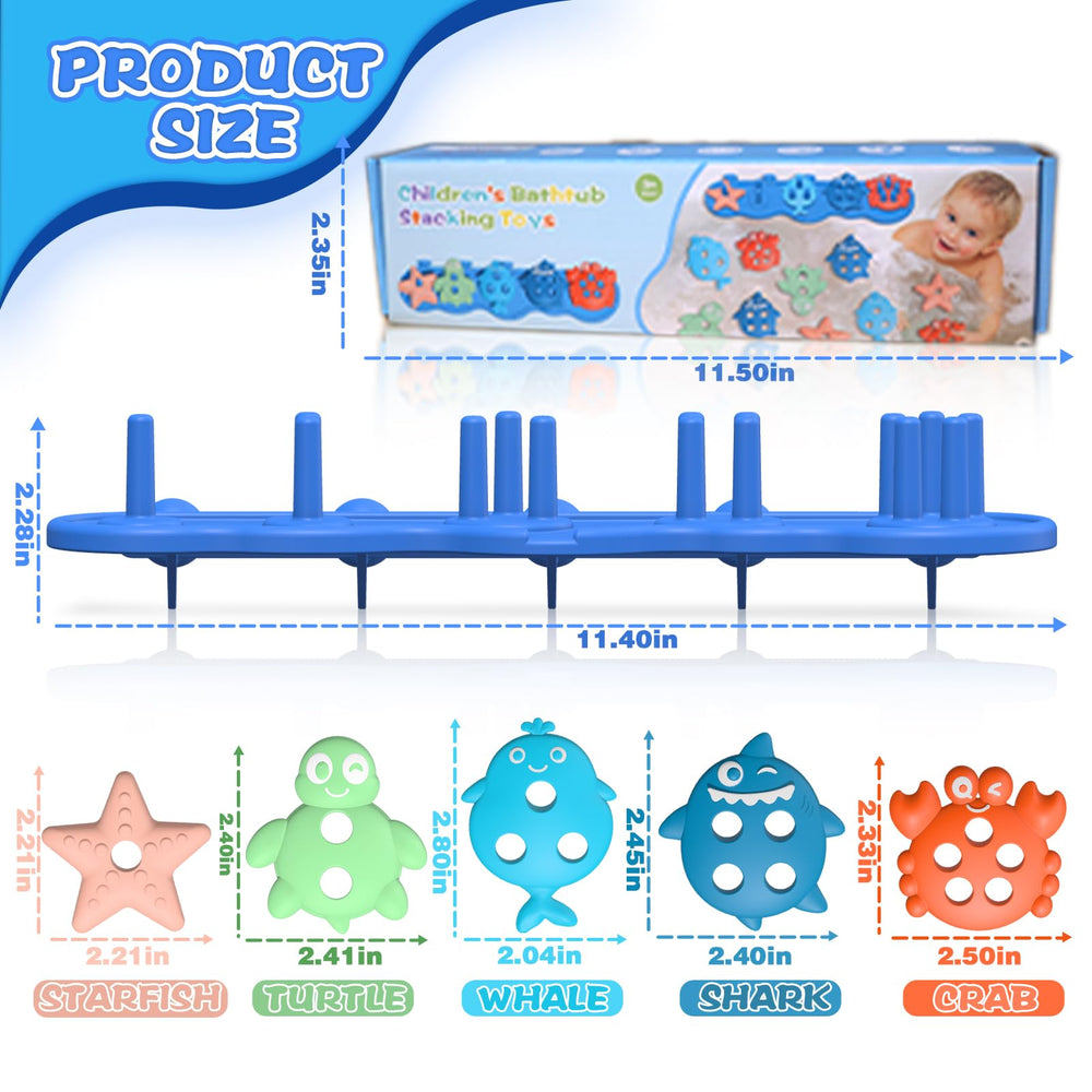 Texviko shark sea toy, vibrant colors stimulate visual tracking and sorting