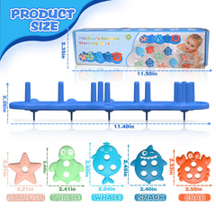 Texviko shark sea toy, vibrant colors stimulate visual tracking and sorting
