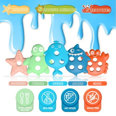 Texviko starfish 2 sea toy, durable and easy to grasp for little hands