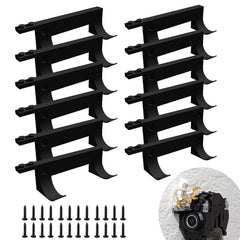 TEYOUYI 12pcs wall mount with base for the pilot on a secure wall display