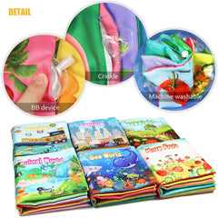 teytoy My First Soft Book number page supports early recognition through bright shapes
