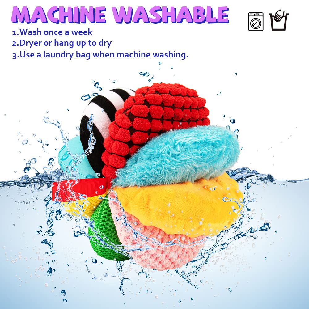 teytoy squeaker and rattle ball designed to spark curiosity