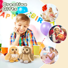 Tezituor gift-ready owl set, great for birthdays or holidays