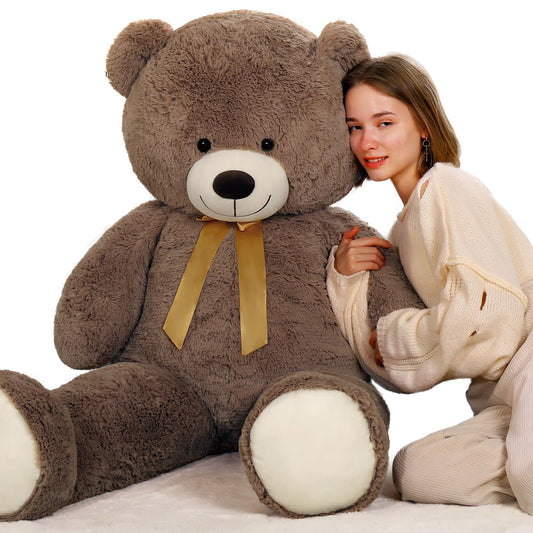 Tezituor big teddy bear 52-inch ready for oversized hugs.