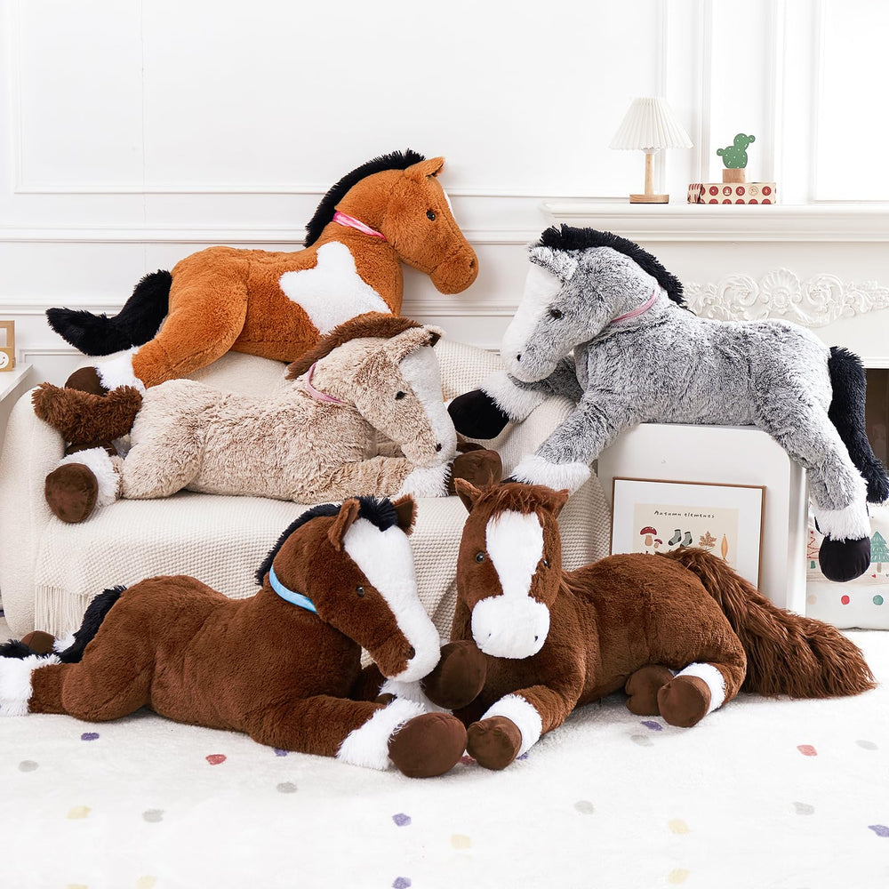 Tezituor cuddly pony plush makes a thoughtful gift for loved ones.